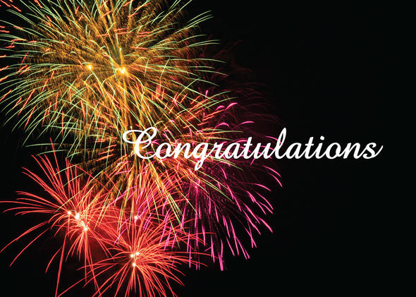 Congratulations!